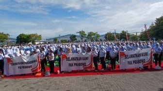 Dulu All In Prabowo-Gibran, Kini Ribuan Buruh Sritex Bakal Berteriak di Depan Istana Demi Perjuangkan Nasib