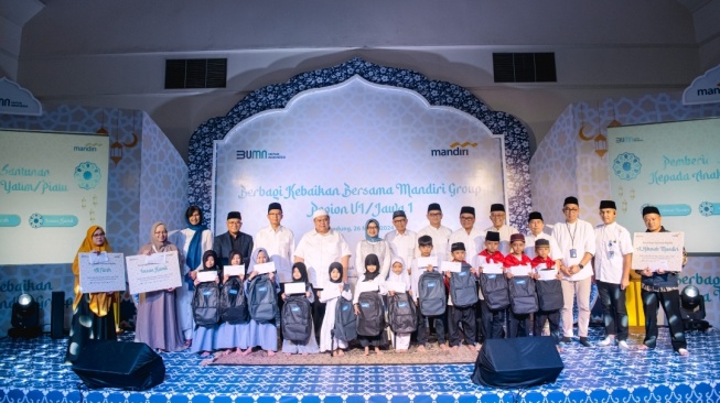 Tebar Berkah Ramadan 1445 H, Bank Mandiri Santuni 2.750 Anak Yatim dan Duafa di Jabar