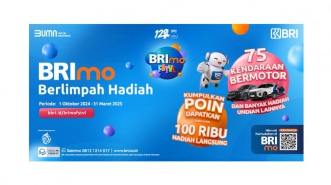 Hanya di Friday Deals BRImo FSTVL, Bisa Redeem Voucher Seru dan Berpeluang Besar Dapat Emas