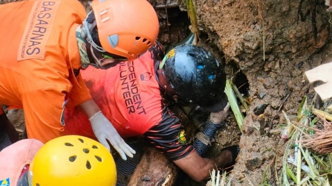 Operasi SAR Korban Longsor di Kabupaten Sukabumi Ditutup